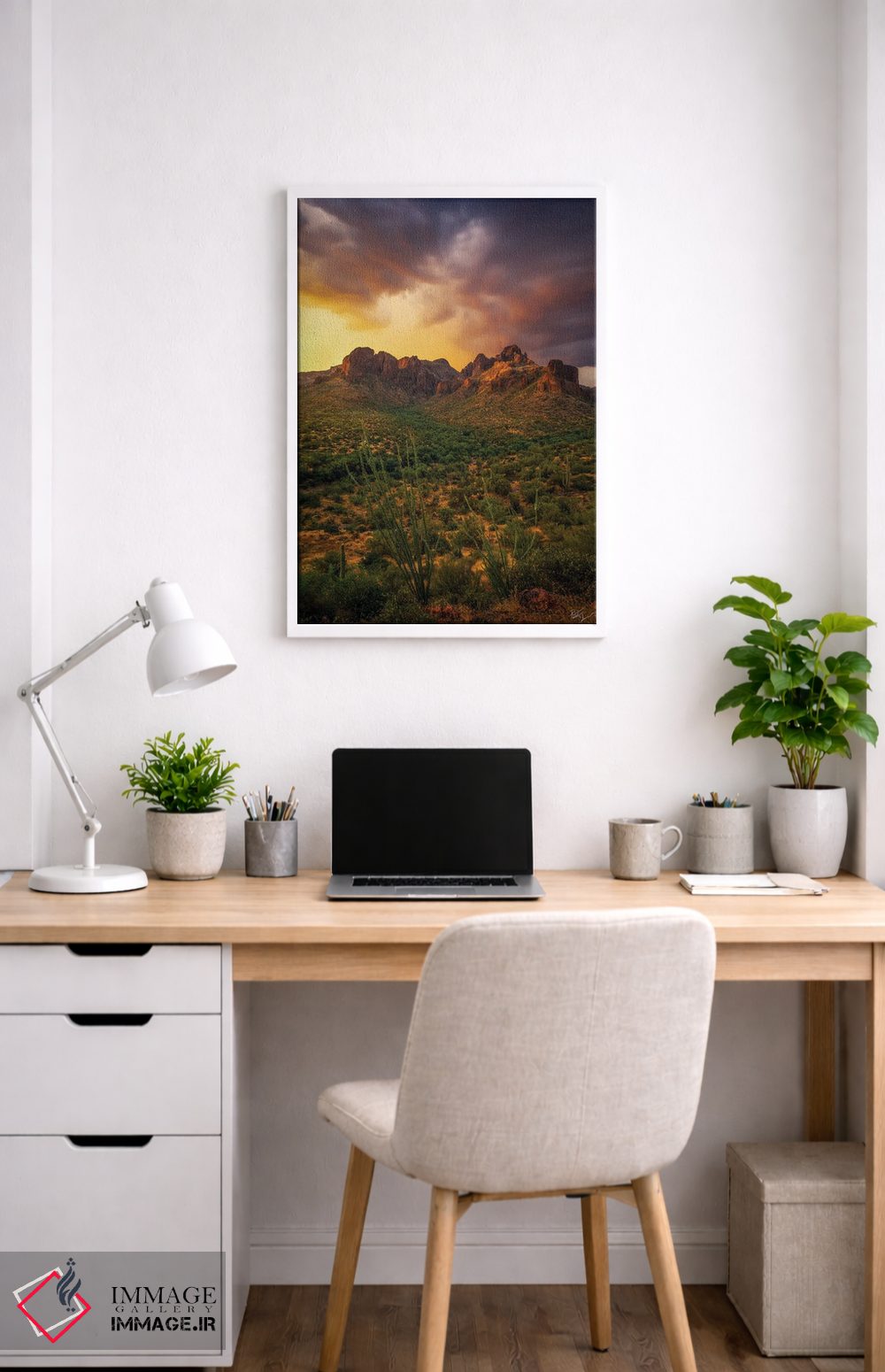 تابلو دکوراتیو محاصره شده اثر پیتر کسکن - D4W