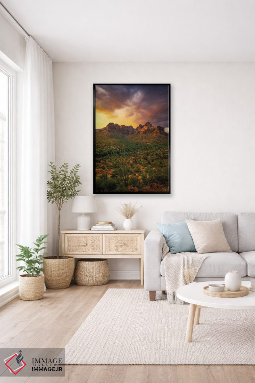 تابلو دکوراتیو محاصره شده اثر پیتر کسکن - D5B