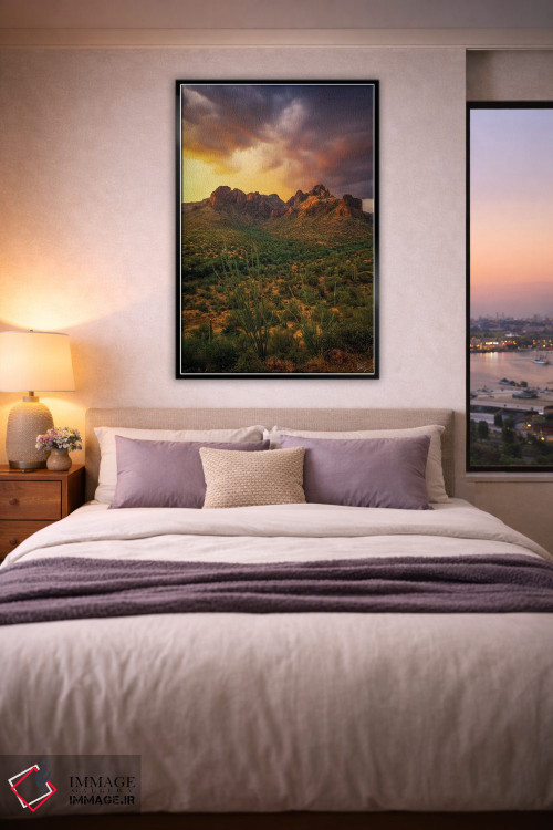 تابلو دکوراتیو محاصره شده اثر پیتر کسکن - D6B