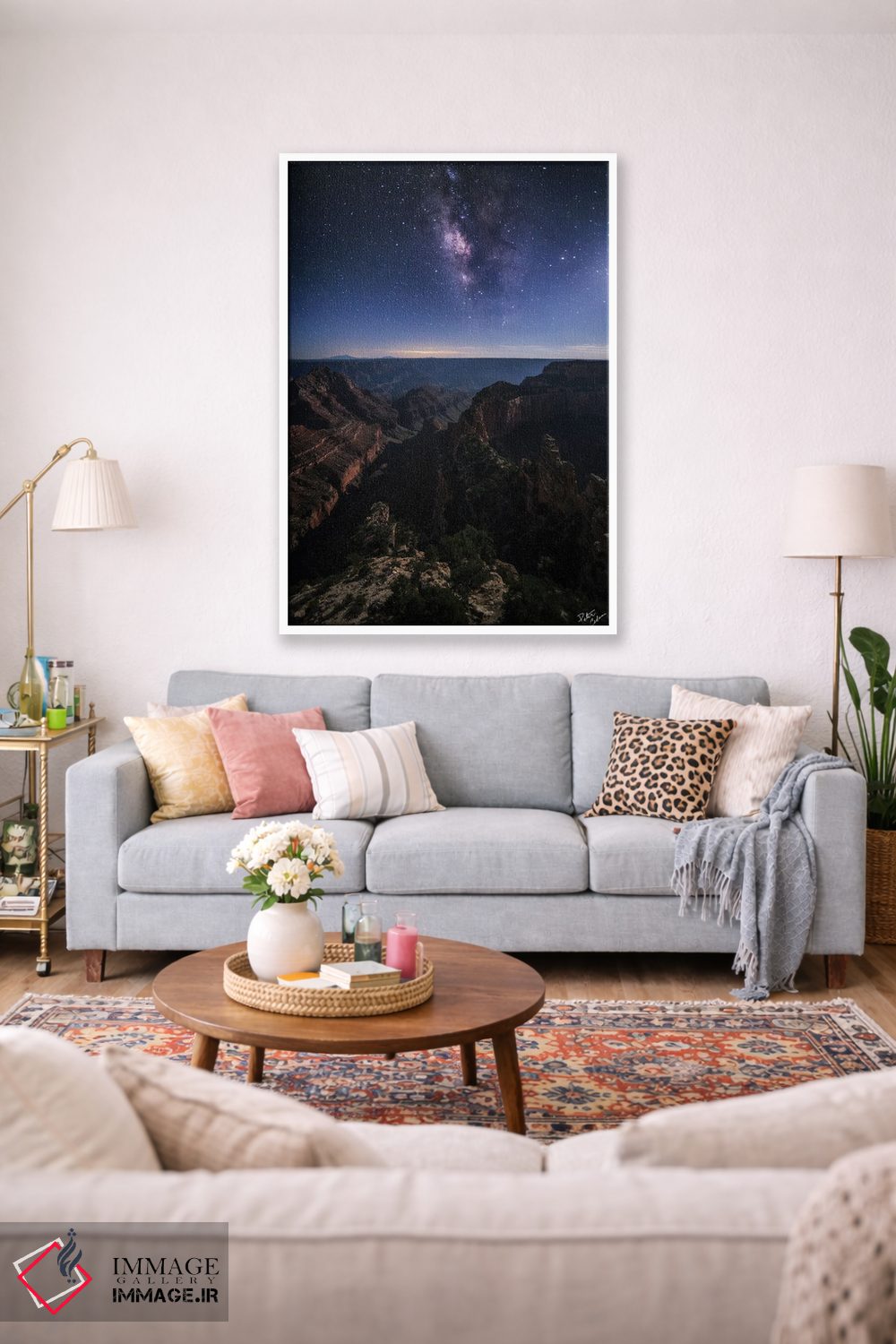 تابلو دکوراتیو زیبایی شب اثر پیتر کسکن - D1W