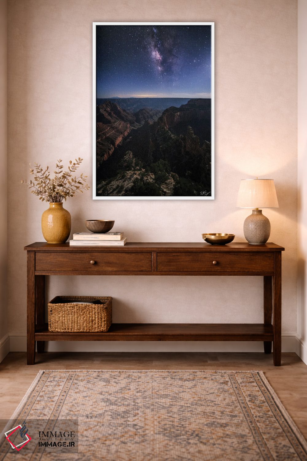 تابلو دکوراتیو زیبایی شب اثر پیتر کسکن - D2W