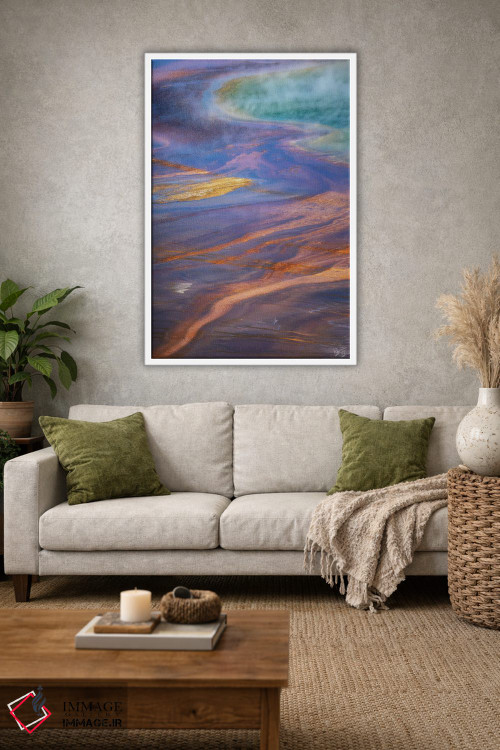 تابلو دکوراتیو مسیر حرارتی اثر پیتر کسکن - D1W