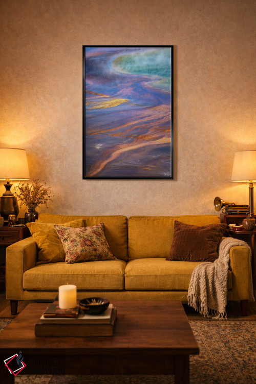 تابلو دکوراتیو مسیر حرارتی اثر پیتر کسکن - D4B