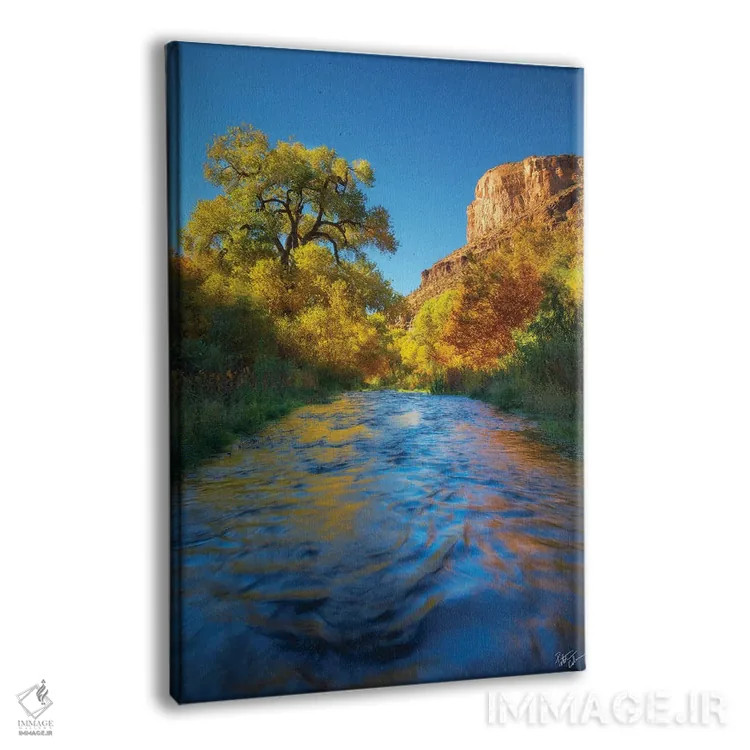 تابلو دکوراتیو پاییز تنبل اثر پیتر کسکن - نمای پرسپکتیو محصول