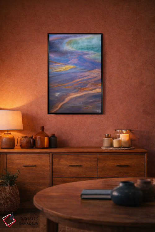 تابلو دکوراتیو مسیر حرارتی اثر پیتر کسکن - D3B