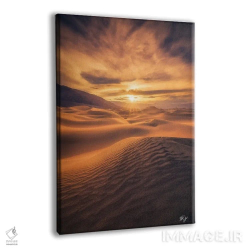 تابلو دکوراتیو چشم طلایی اثر پیتر کسکن - نمای پرسپکتیو محصول