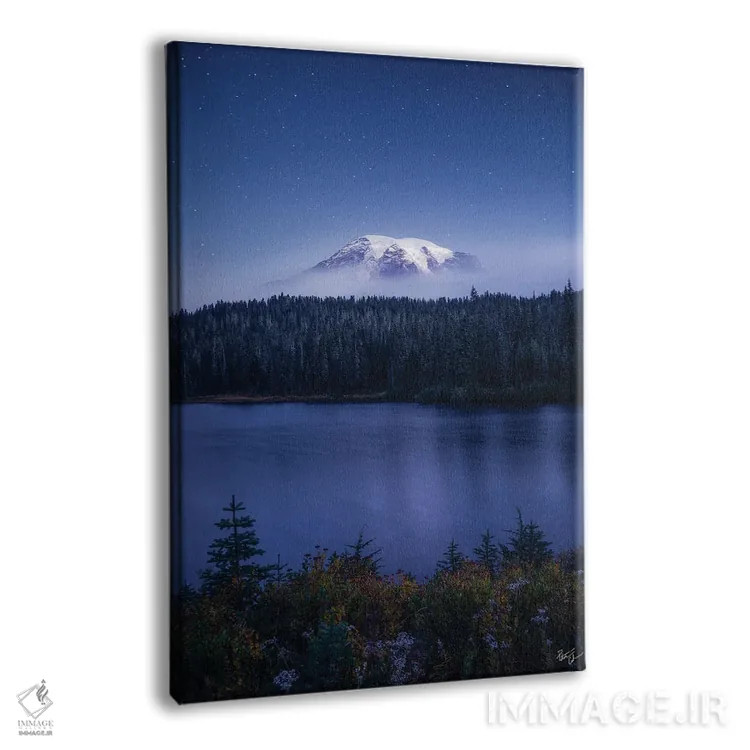 تابلو دکوراتیو درخشش اثر پیتر کسکن - نمای پرسپکتیو محصول