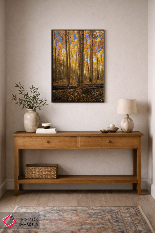 تابلو دکوراتیو ایستاده در اسپن اثر پیتر کسکن - D2B