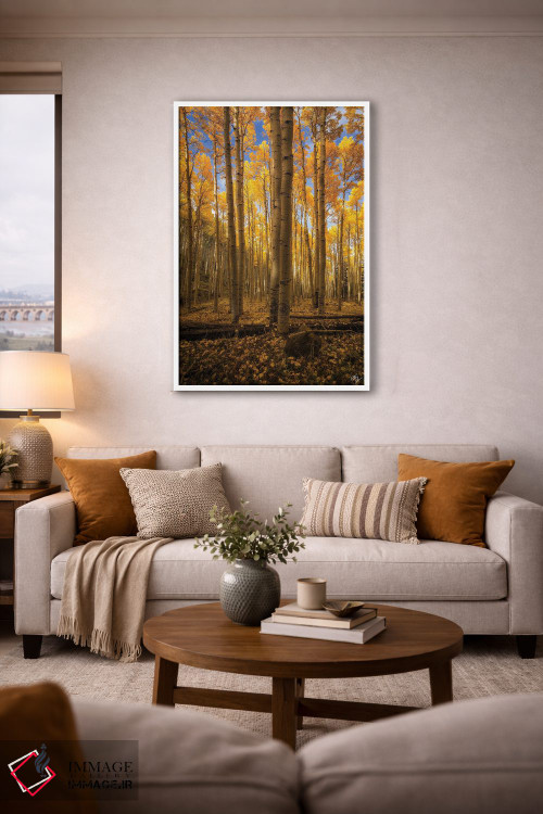 تابلو دکوراتیو ایستاده در اسپن اثر پیتر کسکن - D3W