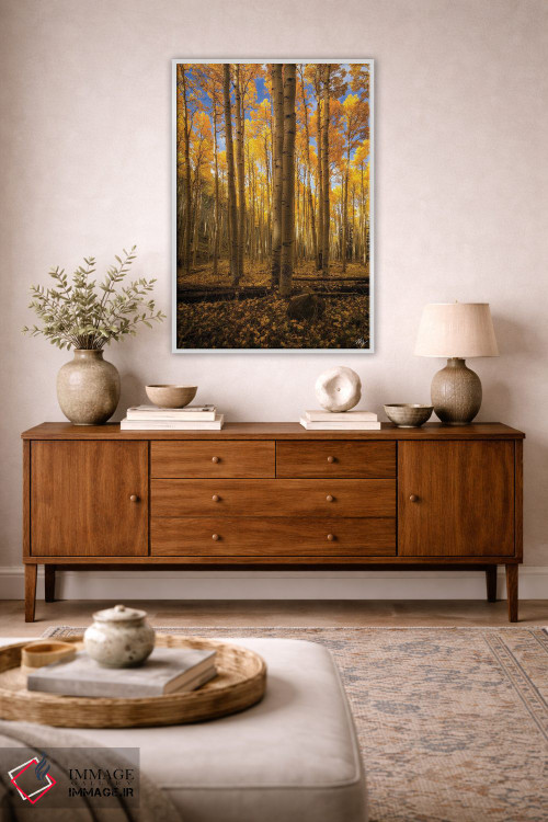 تابلو دکوراتیو ایستاده در اسپن اثر پیتر کسکن - D4W