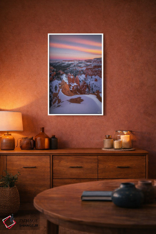 تابلو دکوراتیو بیابان بستنی اثر پیتر کسکن - D2W