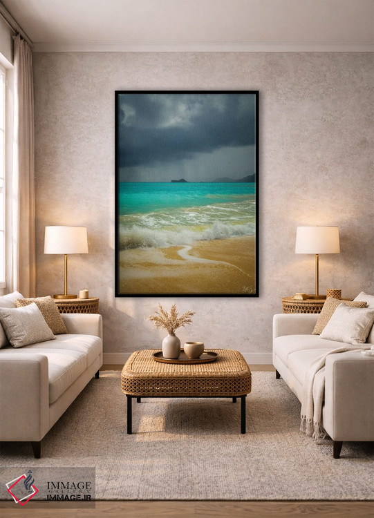تابلو دکوراتیو طوفان دمنده اثر پیتر کسکن - D1B