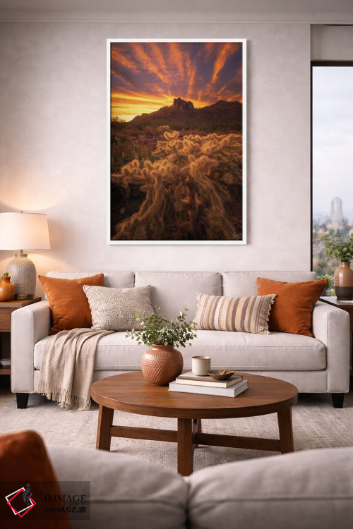 تابلو دکوراتیو ریشه ها اثر پیتر کسکن - D1W