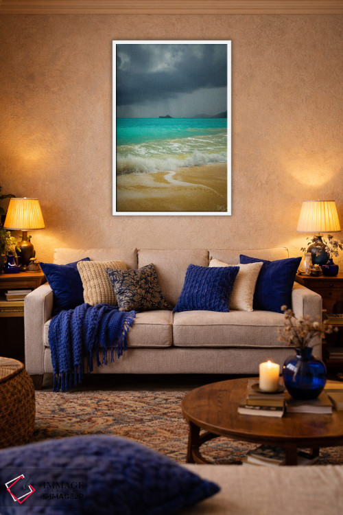 تابلو دکوراتیو طوفان دمنده اثر پیتر کسکن - D2W