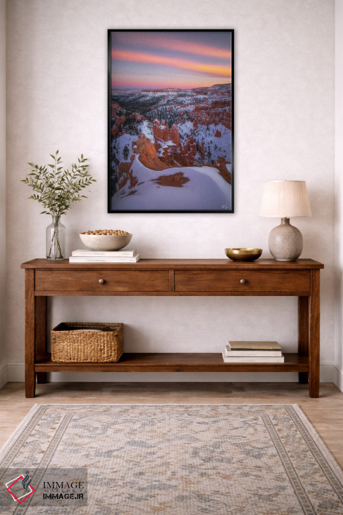 تابلو دکوراتیو بیابان بستنی اثر پیتر کسکن - D4B