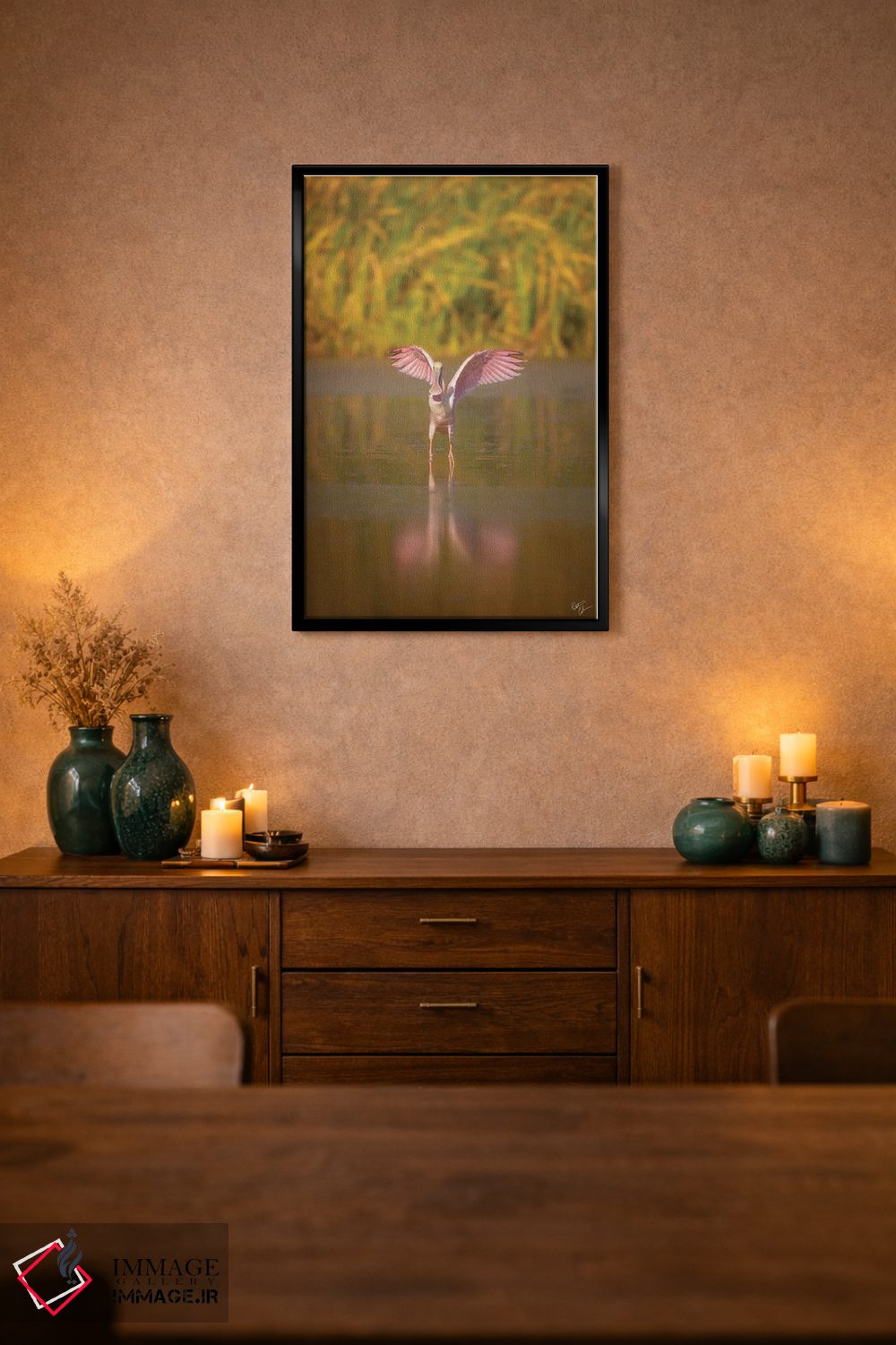 تابلو دکوراتیو به سمت قاشق زنی اثر پیتر کسکن - D2B