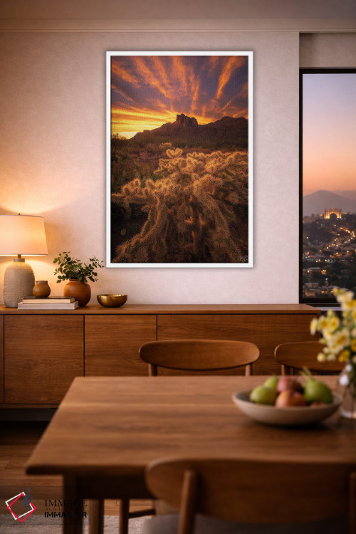 تابلو دکوراتیو ریشه ها اثر پیتر کسکن - D2W