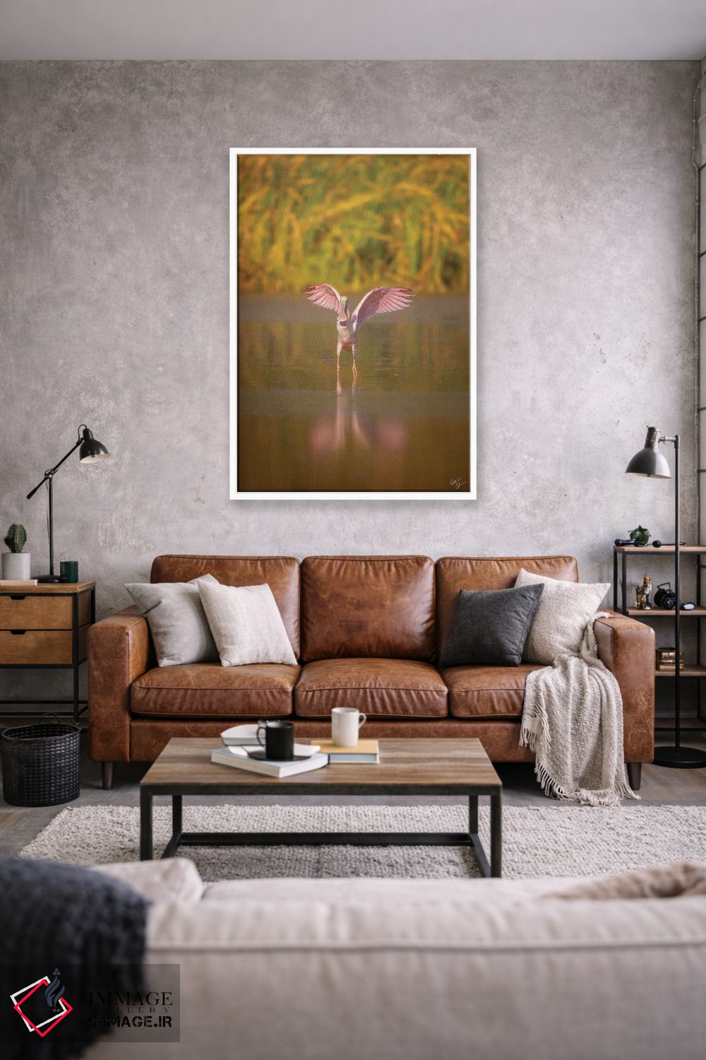 تابلو دکوراتیو به سمت قاشق زنی اثر پیتر کسکن - D1W