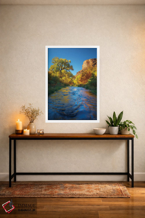 تابلو دکوراتیو پاییز تنبل اثر پیتر کسکن - D4W