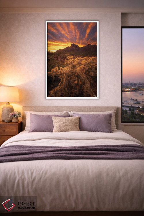 تابلو دکوراتیو ریشه ها اثر پیتر کسکن - D3W