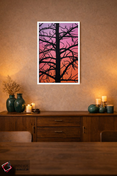 تابلو دکوراتیو داستان سایه اثر پیتر کسکن - D1W