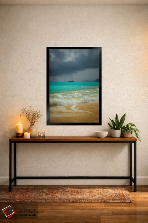 تابلو دکوراتیو طوفان دمنده اثر پیتر کسکن - D4B