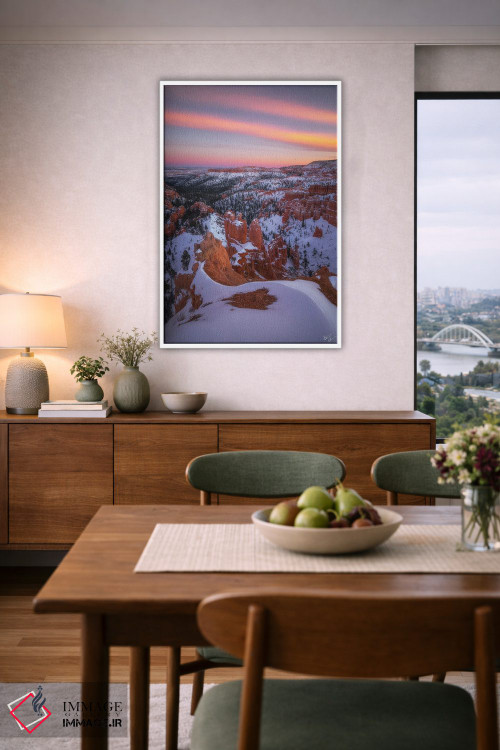 تابلو دکوراتیو بیابان بستنی اثر پیتر کسکن - D6W