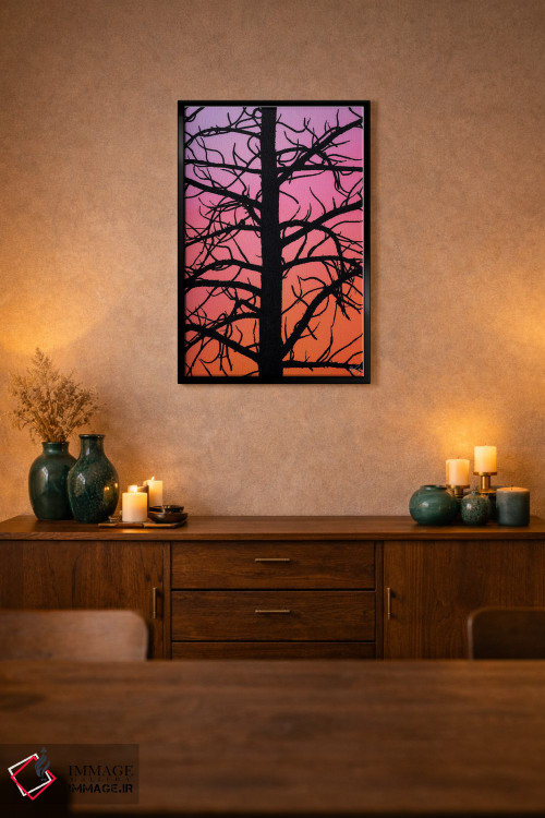 تابلو دکوراتیو داستان سایه اثر پیتر کسکن - D2B