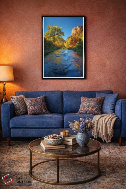 تابلو دکوراتیو پاییز تنبل اثر پیتر کسکن - D5B