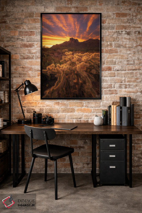 تابلو دکوراتیو ریشه ها اثر پیتر کسکن - D4B