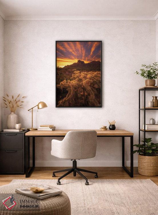 تابلو دکوراتیو ریشه ها اثر پیتر کسکن - D5B