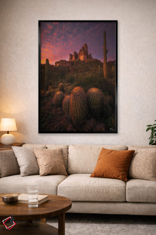 تابلو دکوراتیو گردهمایی خانواده اثر پیتر کسکن - D1B