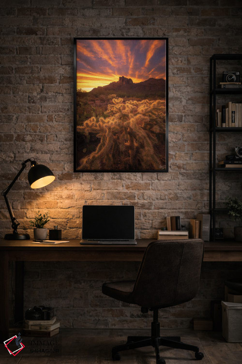 تابلو دکوراتیو ریشه ها اثر پیتر کسکن - D6B