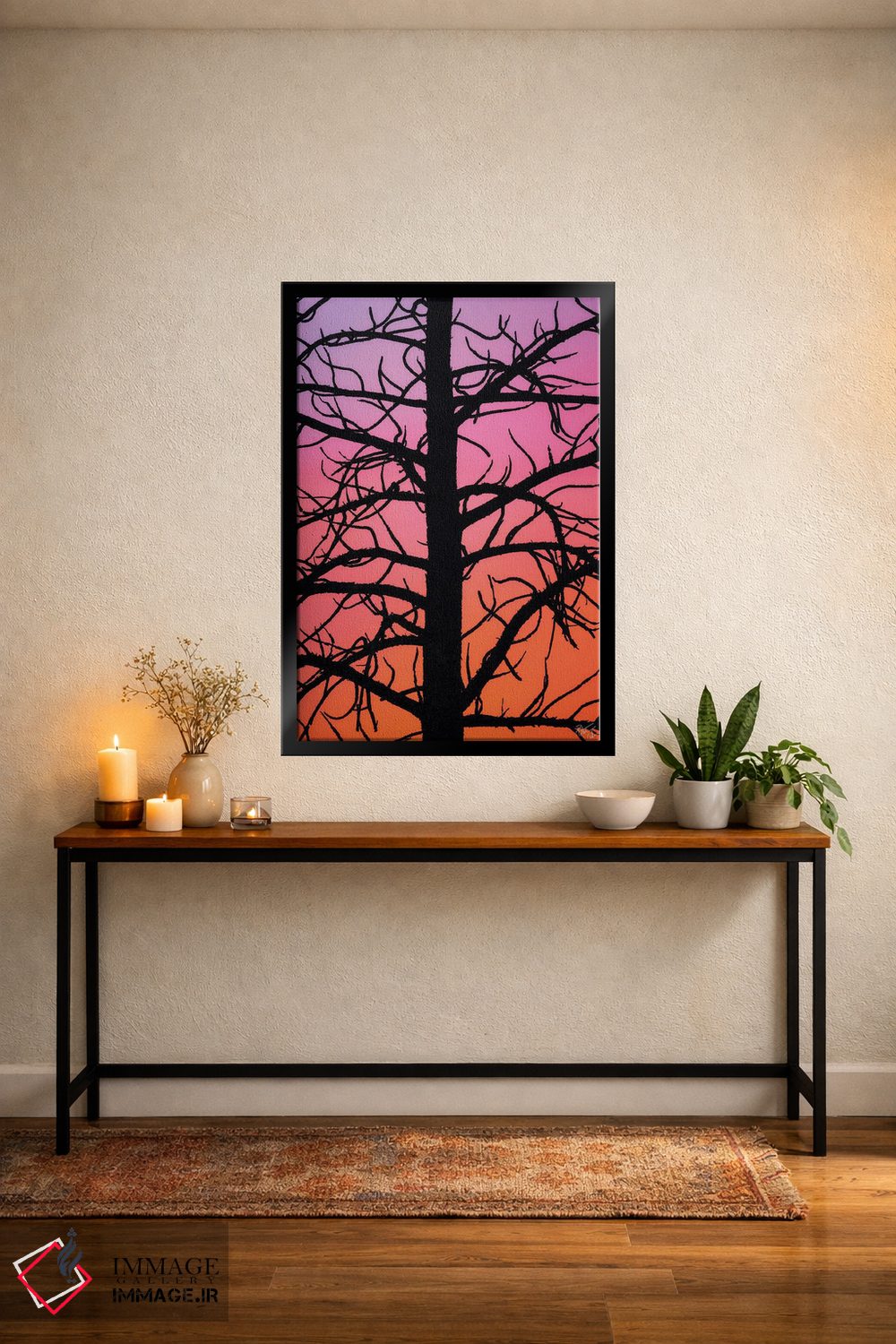 تابلو دکوراتیو داستان سایه اثر پیتر کسکن - D5B