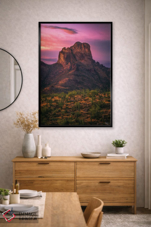 تابلو دکوراتیو غروب لانه های عقاب ها اثر پیتر کسکن - D2B