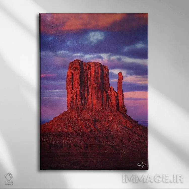 تابلو دکوراتیو دستکش اثر پیتر کسکن - نمای روبهرو روی دیوار