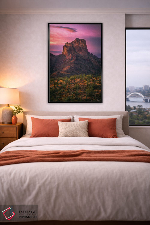 تابلو دکوراتیو غروب لانه های عقاب ها اثر پیتر کسکن - D4B