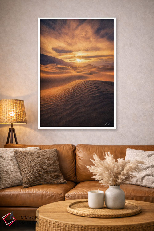 تابلو دکوراتیو چشم طلایی اثر پیتر کسکن - D4W