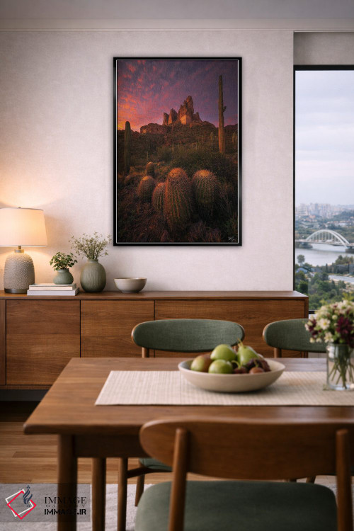 تابلو دکوراتیو گردهمایی خانواده اثر پیتر کسکن - D6B