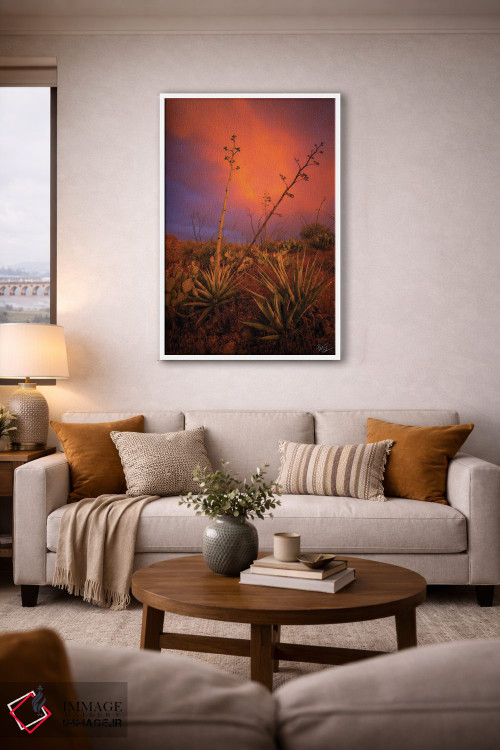 تابلو دکوراتیو صلح در هرج و مرج اثر پیتر کسکن - D2W