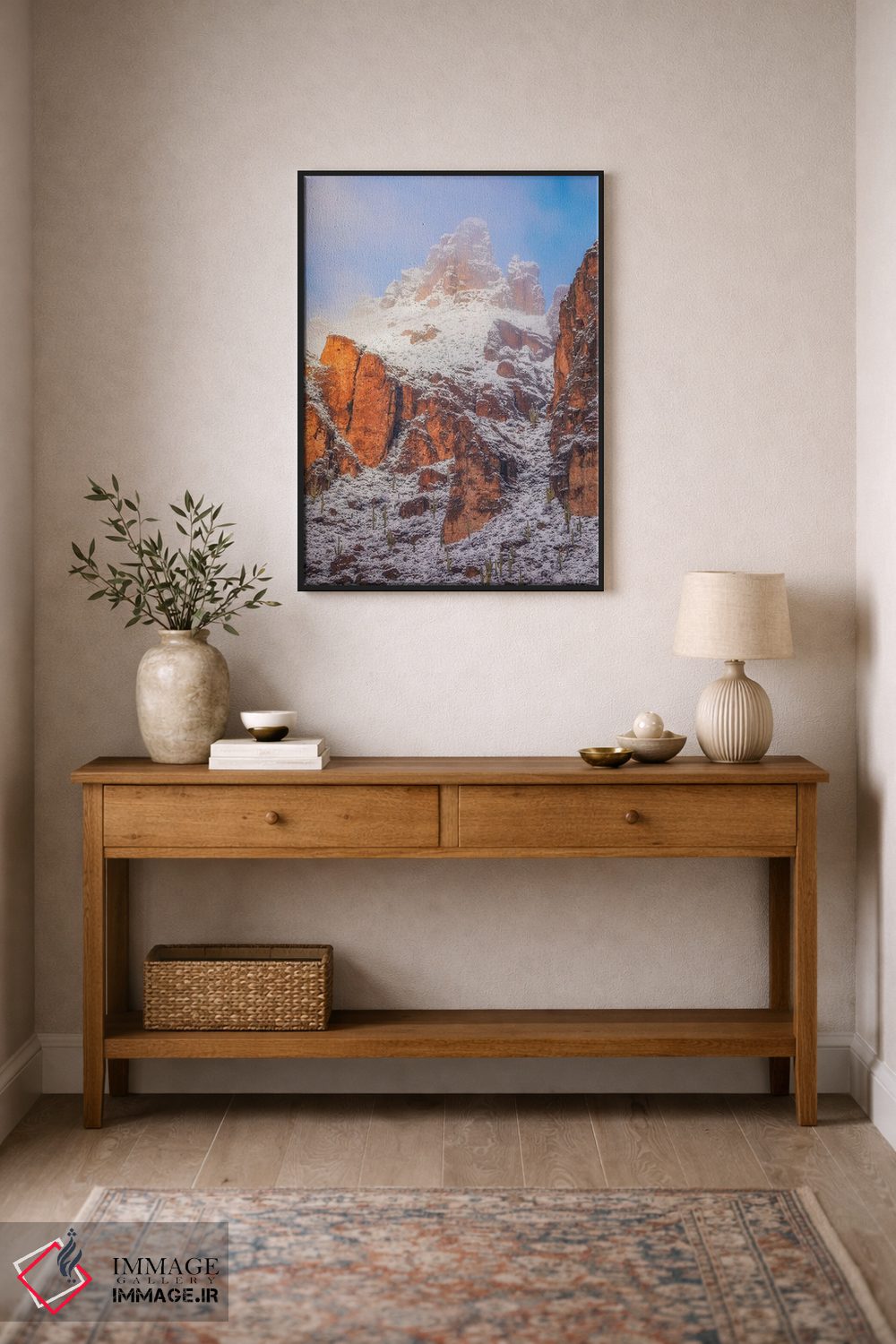 تابلو دکوراتیو آغازهای جدید اثر پیتر کسکن - D2B