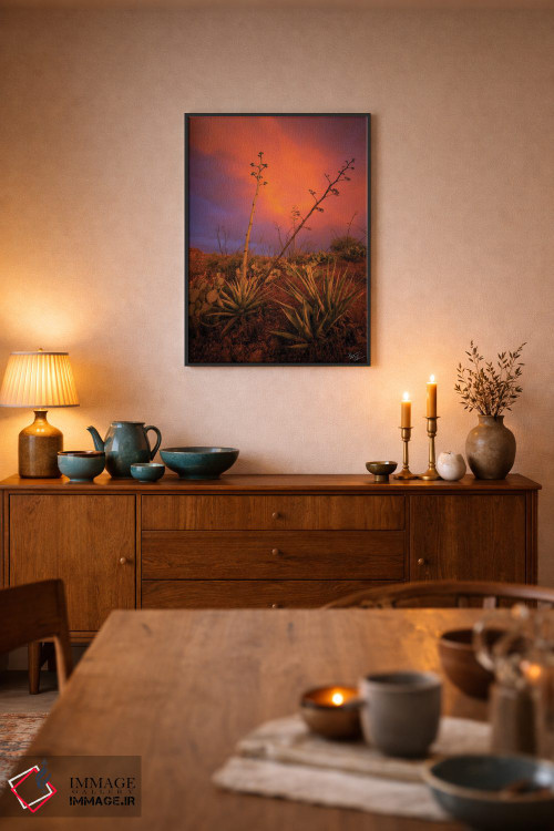 تابلو دکوراتیو صلح در هرج و مرج اثر پیتر کسکن - D6B