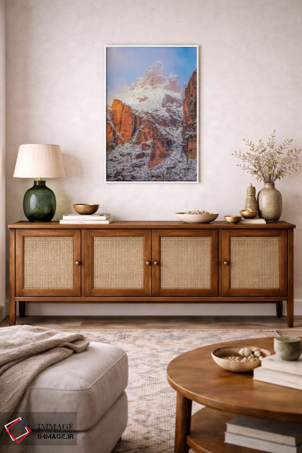 تابلو دکوراتیو آغازهای جدید اثر پیتر کسکن - D3W