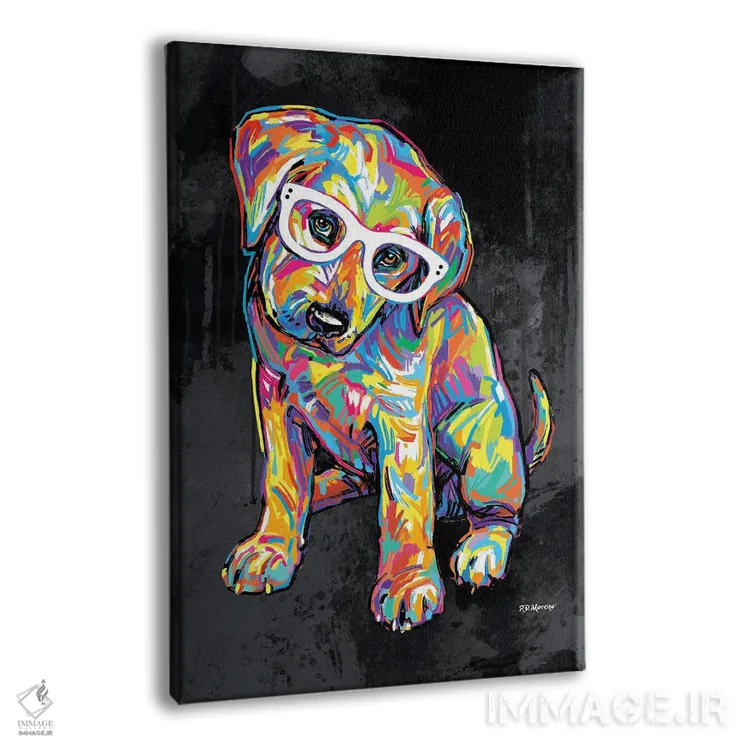 تابلو دکوراتیو لئو اثر پی.دی. مورنو - نمای پرسپکتیو محصول