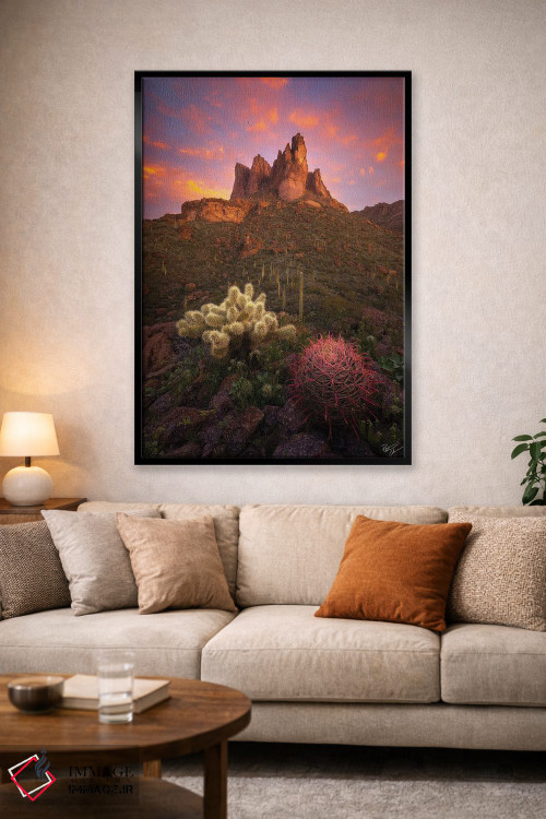 تابلو دکوراتیو سایپ و بشکه II اثر پیتر کسکن - D2B