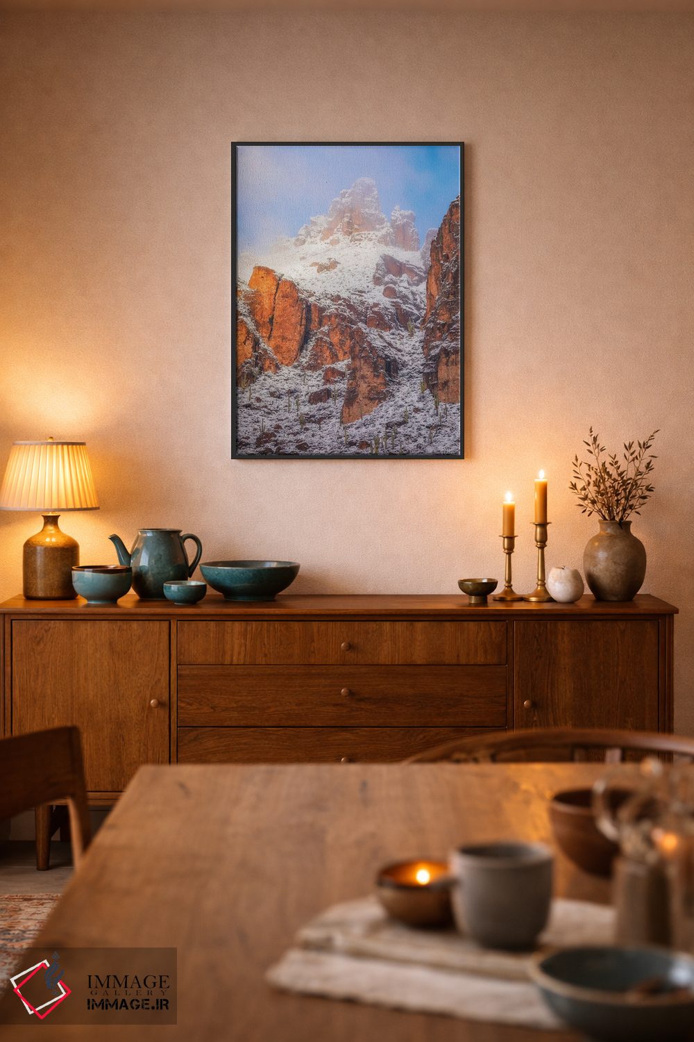 تابلو دکوراتیو آغازهای جدید اثر پیتر کسکن - D6B