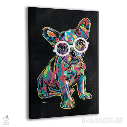 تابلو دکوراتیو فرانکی اثر پی.دی. مورنو - نمای پرسپکتیو محصول