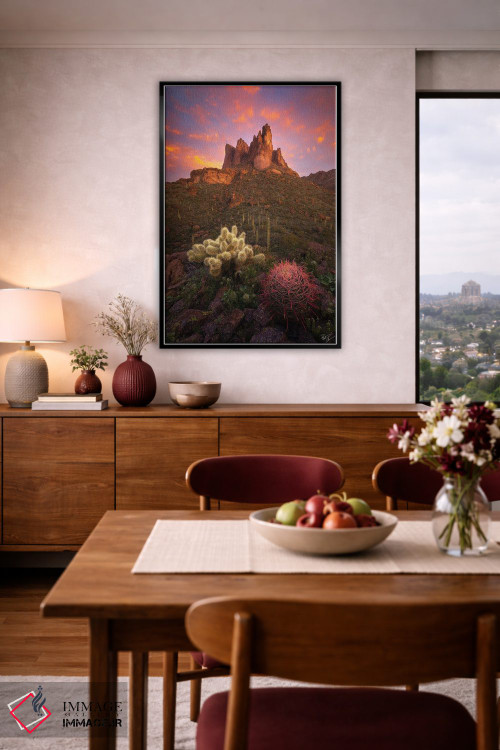 تابلو دکوراتیو سایپ و بشکه II اثر پیتر کسکن - D5B