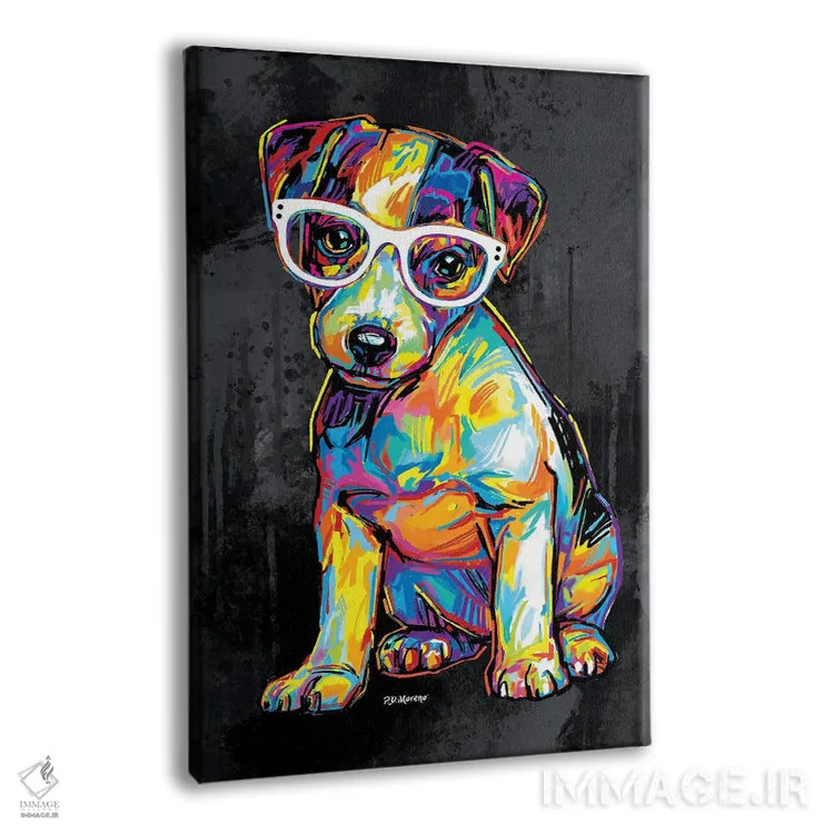 تابلو دکوراتیو جونیور اثر پی.دی. مورنو - نمای پرسپکتیو محصول