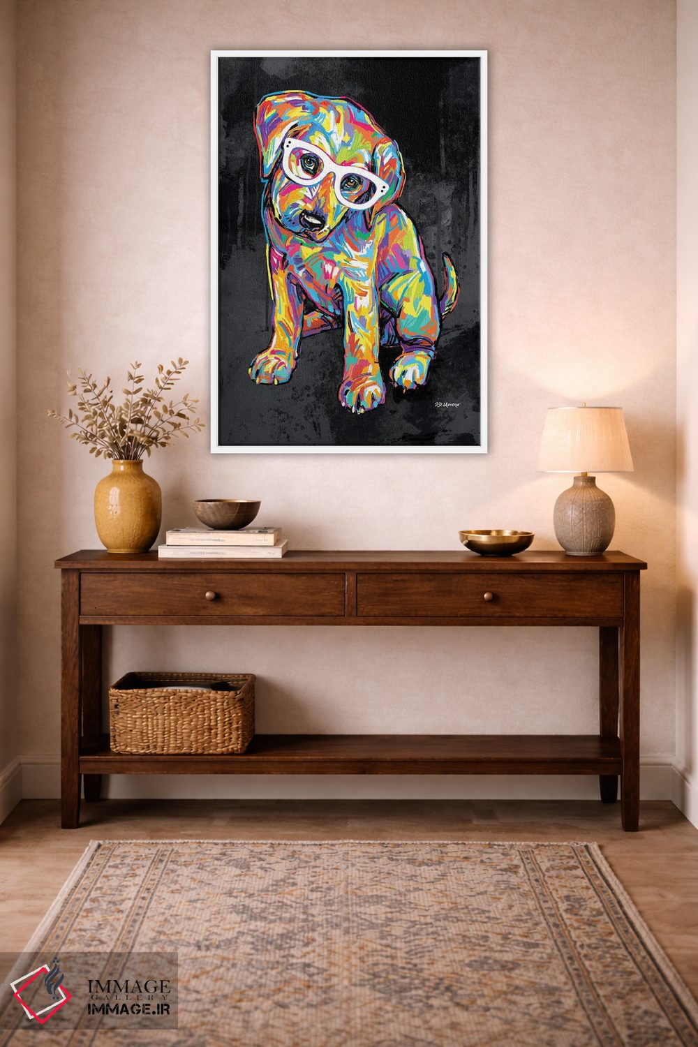 تابلو دکوراتیو لئو اثر پی.دی. مورنو - D2W